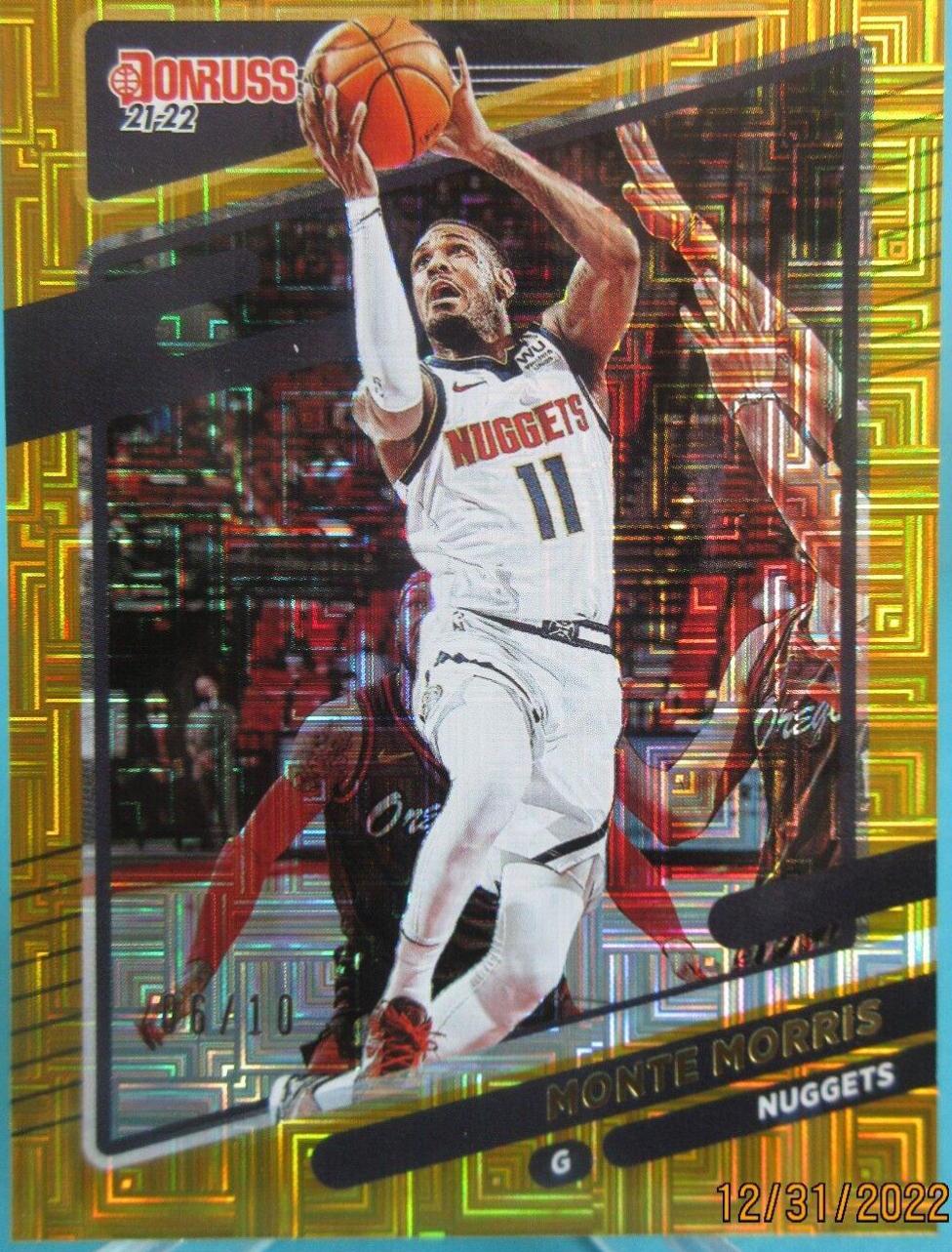 Monte Morris [Choice Gold] #63