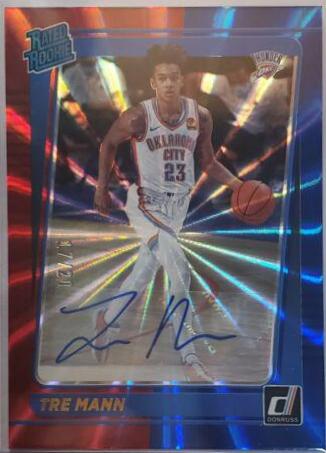 Tre Mann [Signatures Red and Blue Laser] #218