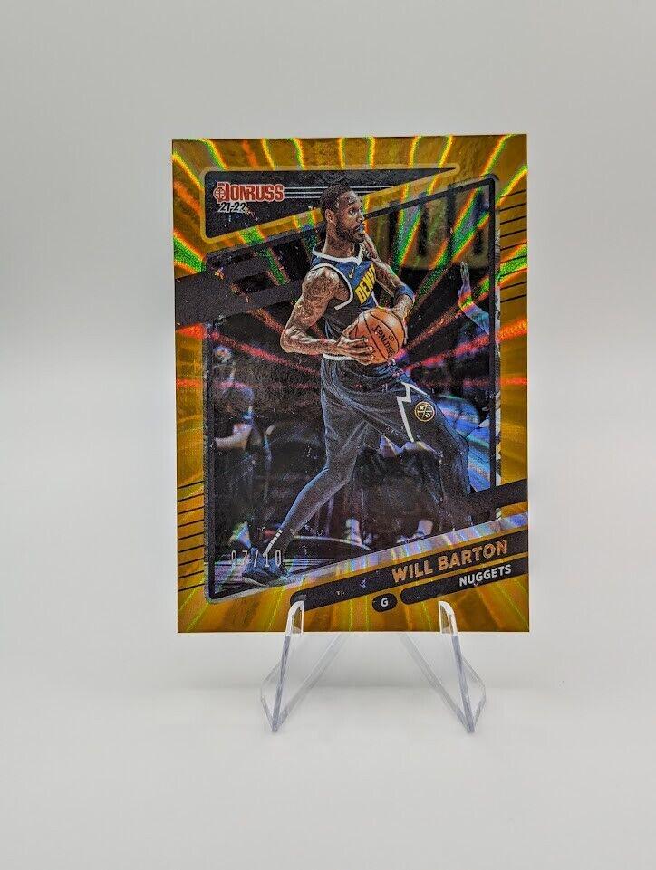 Will Barton [Gold Laser] #106