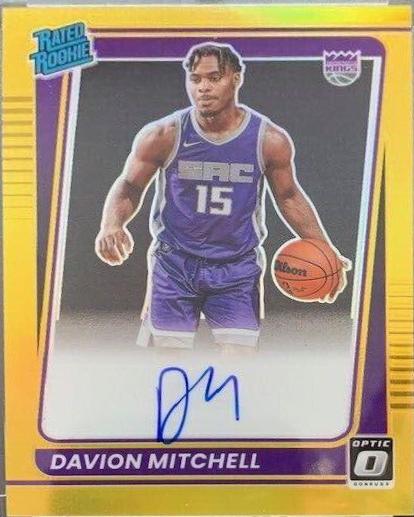 Davion Mitchell [Gold Signature] #155