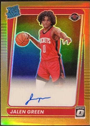 Jalen Green [Gold Signature] #159
