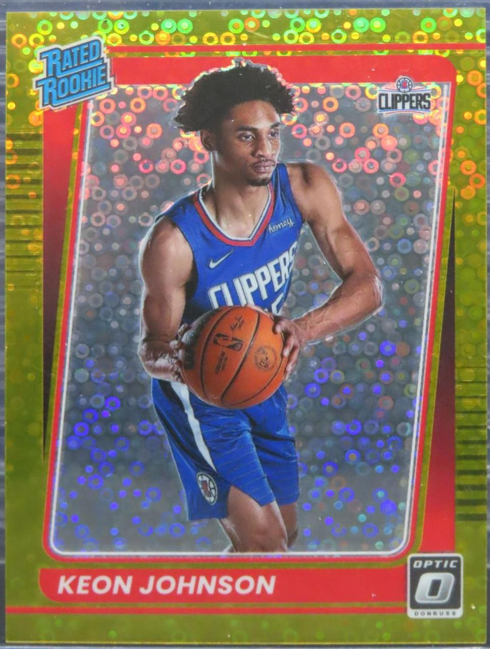 Keon Johnson [Fast Break Gold] #192