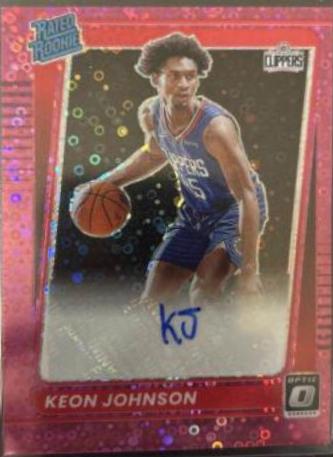 Keon Johnson [Pink Fast Break Signature] #192