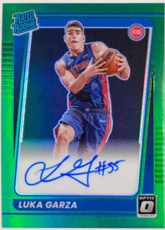 Luka Garza [Green Signature] #164