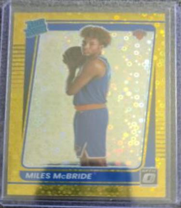 Miles McBride [Fast Break Gold] #174