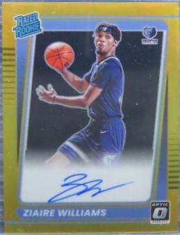 Ziaire Williams [Gold Signature] #198