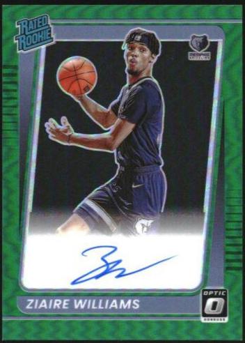 Ziaire Williams [Green Signature] #198