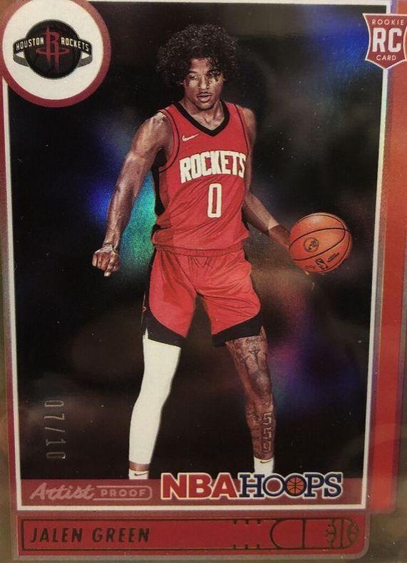 Jalen Green [Artist Proof Gold] #218