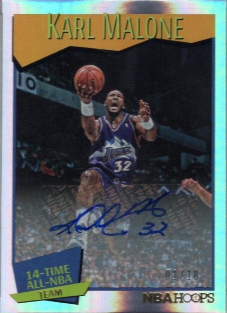 Karl Malone [Premium Box Set Autograph] #256