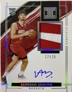 Alperen Sengun [Elegance Patch Autograph Holo Silver] #116