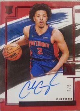 Cade Cunningham [Elegance Patch Autograph Asia Red] #101