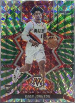 Keon Johnson [Green Swirl] #225
