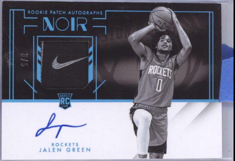 Jalen Green [Patch Autograph Tag] #327