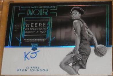 Keon Johnson [Patch Autograph Tag] #335