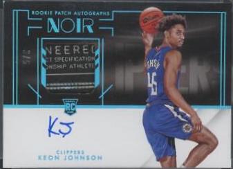 Keon Johnson [Patch Autograph Tag] #375
