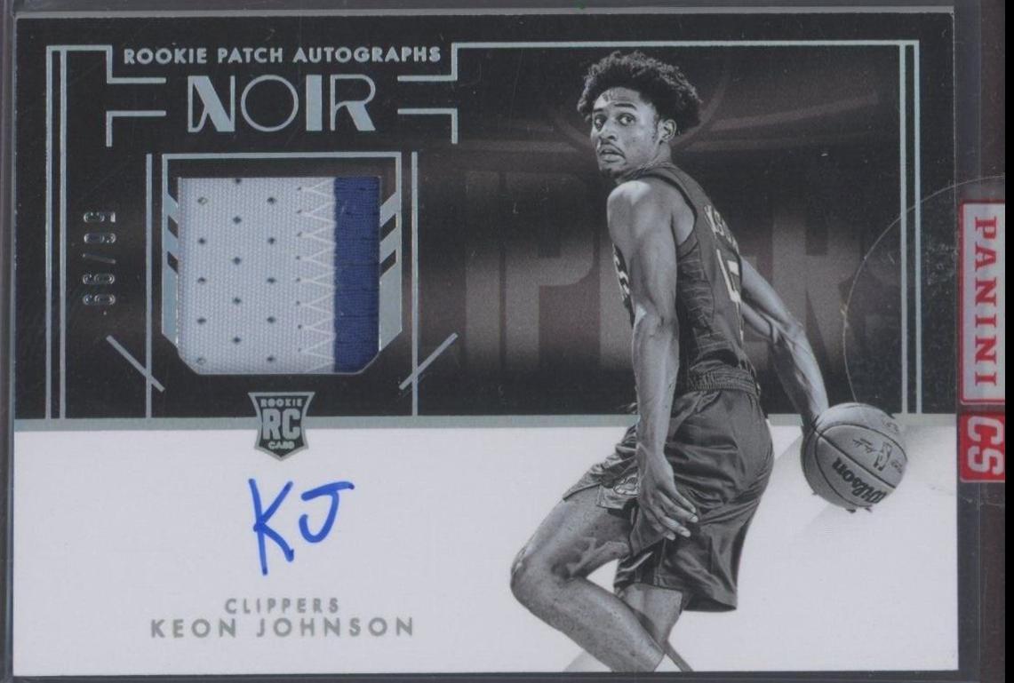 Keon Johnson [Patch Autograph] #335