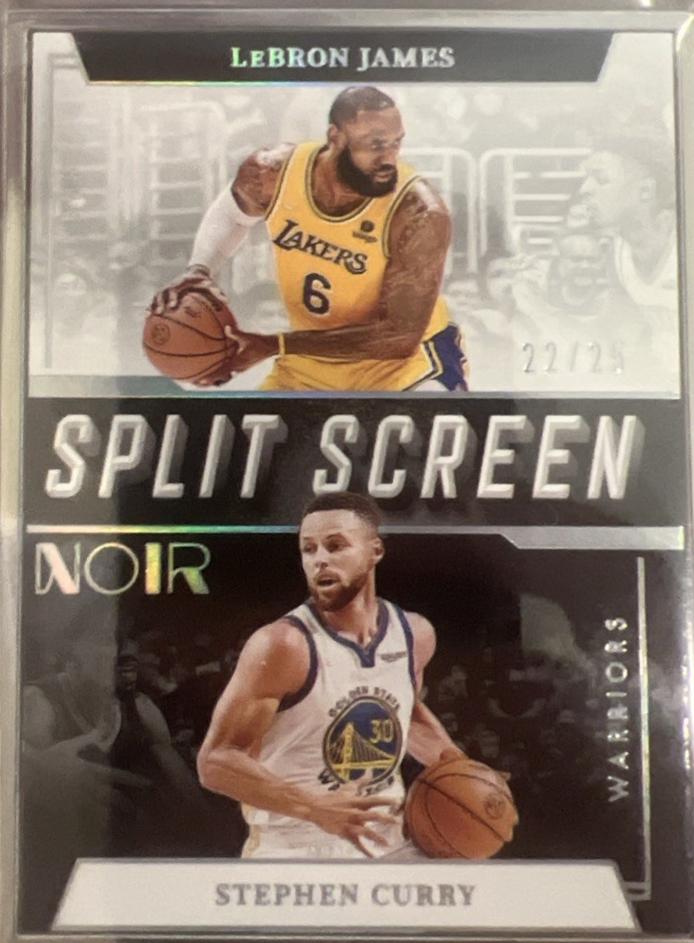 LeBron James, Stephen Curry [Split Screen] #271