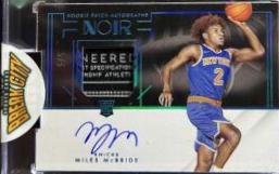 Miles McBride [Patch Autograph Tag] #353