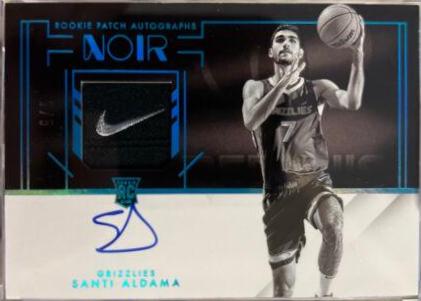 Santi Aldama [Patch Autograph Tag] #314