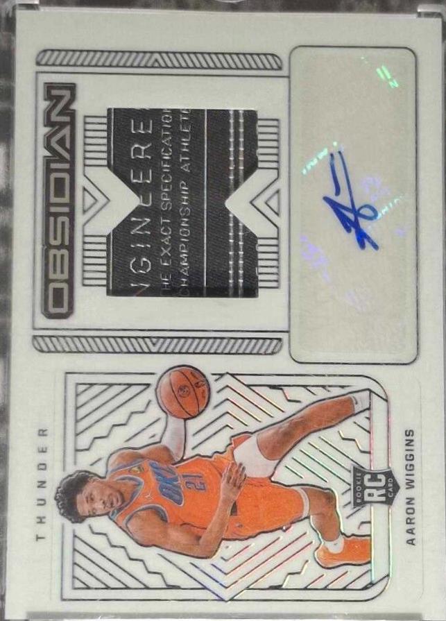Aaron Wiggins [Jersey Autograph Contra] #217