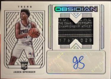 Jaden Springer [Jersey Autograph Contra] #216
