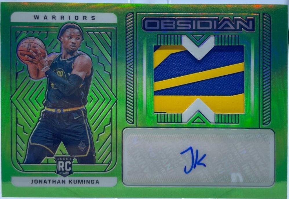 Jonathan Kuminga [Jersey Autograph Green Flood] #215