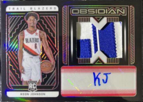 Keon Johnson [Jersey Autograph Red] #224