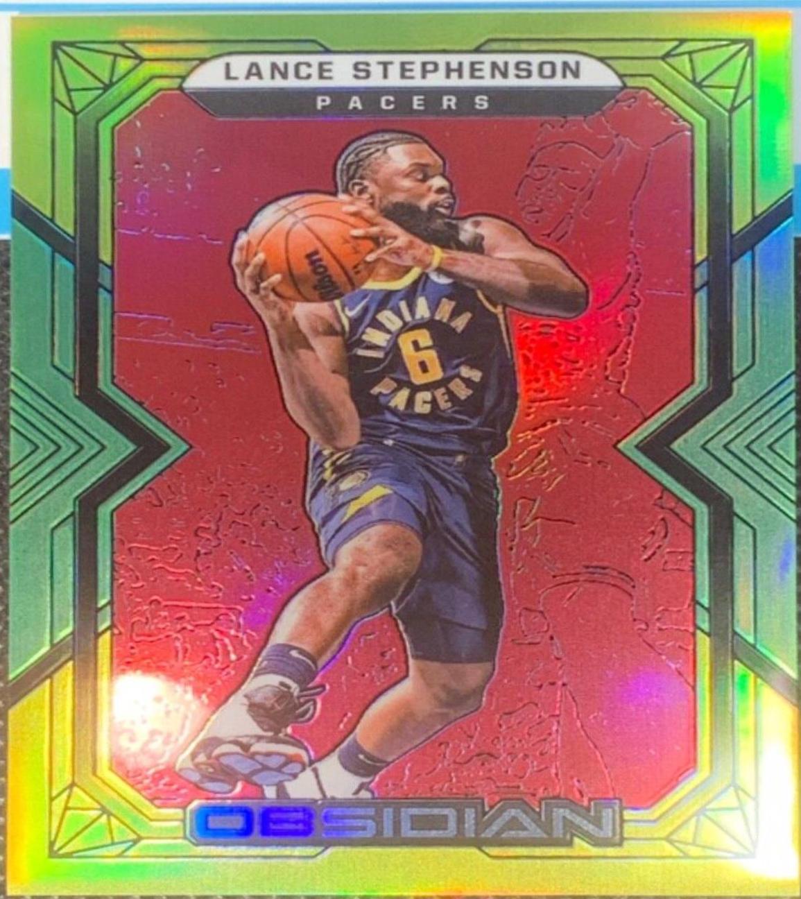 Lance Stephenson [Red Yellow Green Flood] #112