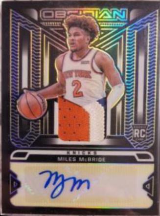 Miles McBride [Jersey Autograph Yellow] #222