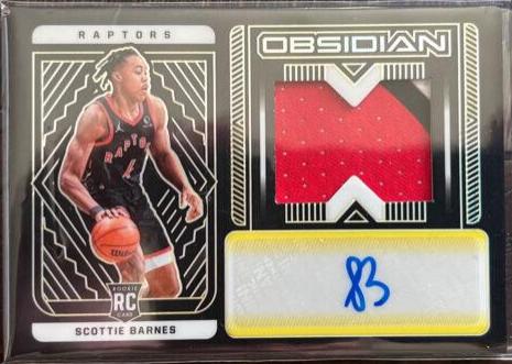 Scottie Barnes [Jersey Autograph Yellow] #201