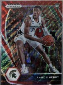 Aaron Henry [Ruby Wave Prizm] #48