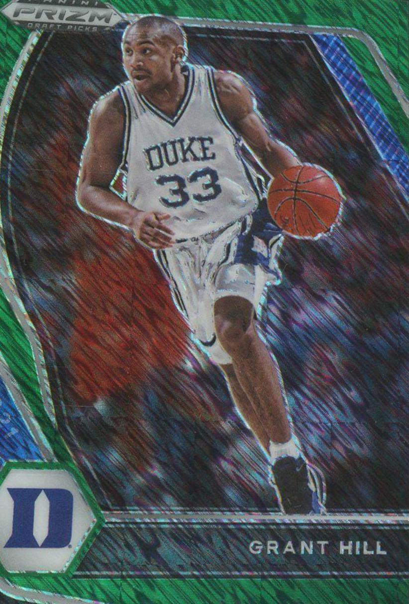 Grant Hill [Green Shimmer Prizm] #90