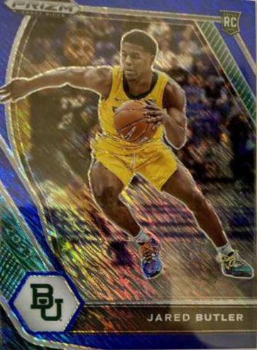 Jared Butler [Blue Shimmer Prizm] #30