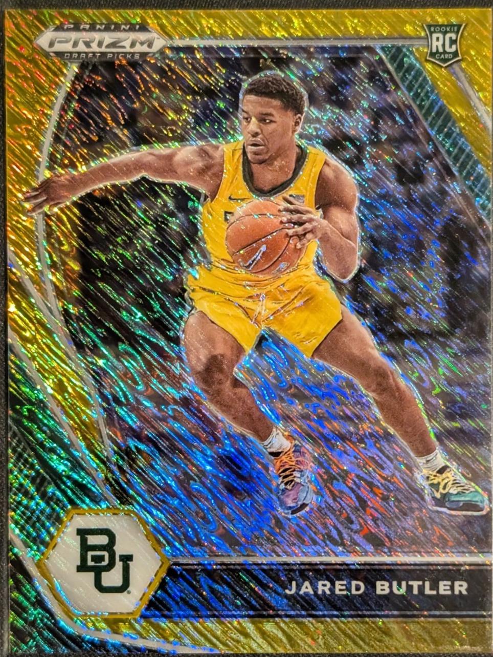 Jared Butler [Gold Shimmer Prizm] #30
