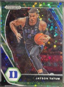 Jayson Tatum [Neon Green Circle Prizm] #61