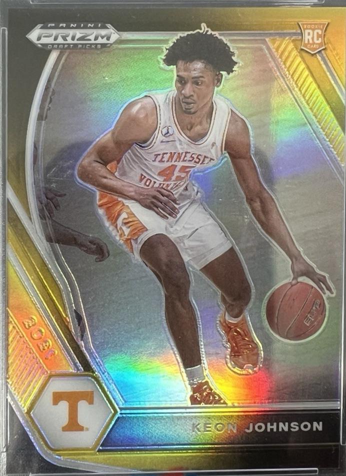 Keon Johnson [Black Gold Prizm] #7