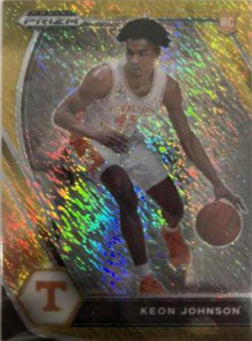 Keon Johnson [Gold Shimmer Prizm] #7