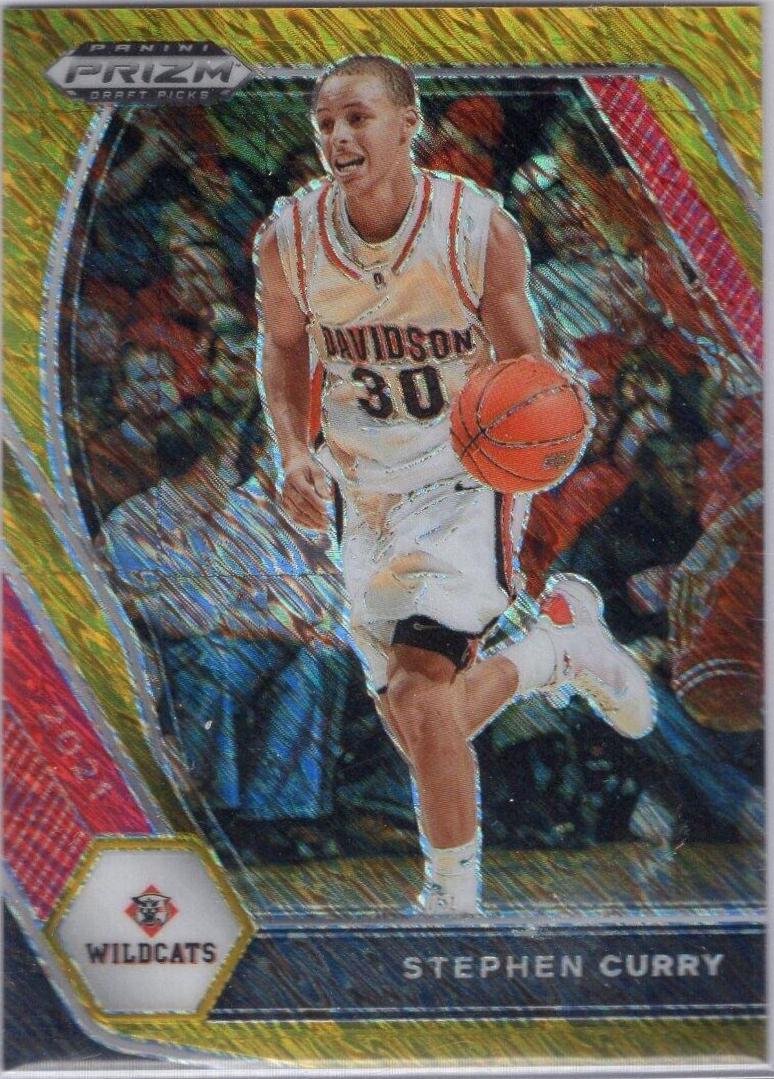 Stephen Curry [Gold Shimmer Prizm] #56