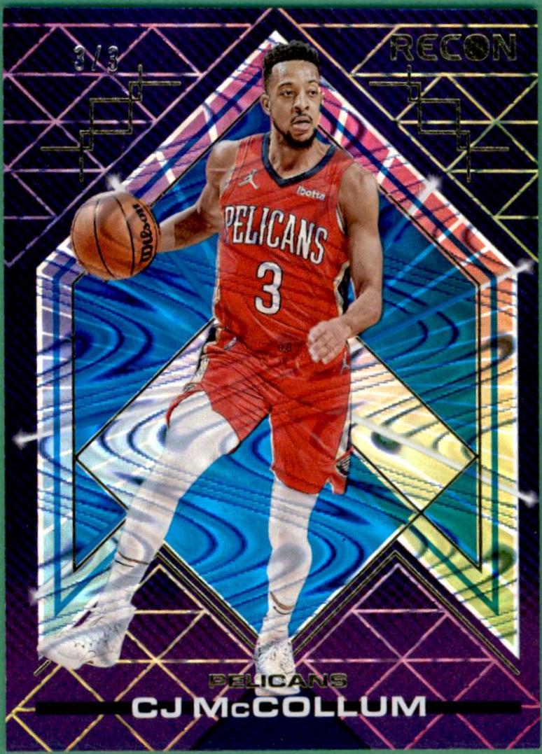 CJ McCollum [Platinum Swirl] #82