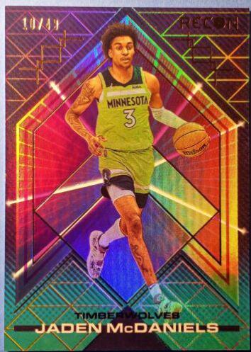 Jaden McDaniels [Purple] #158