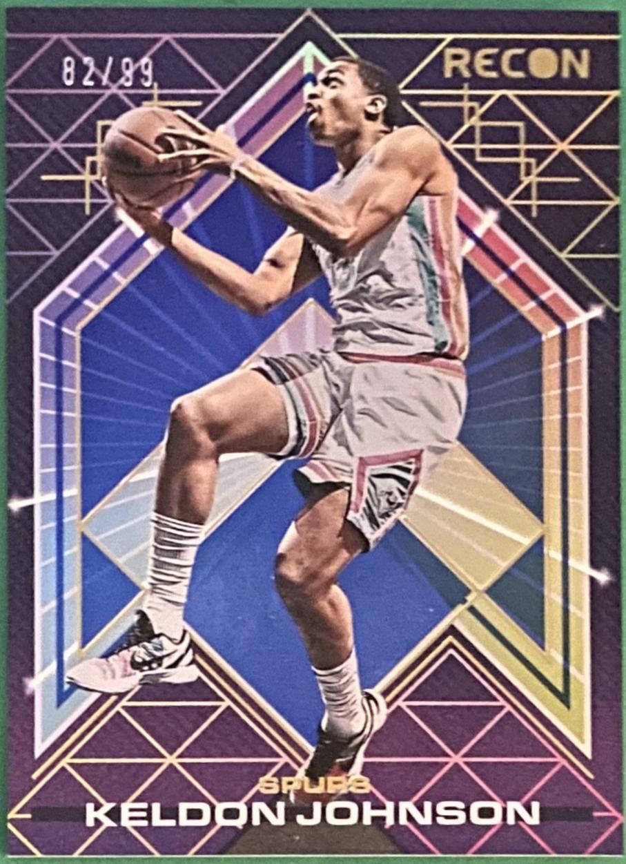 Keldon Johnson [Blue] #102