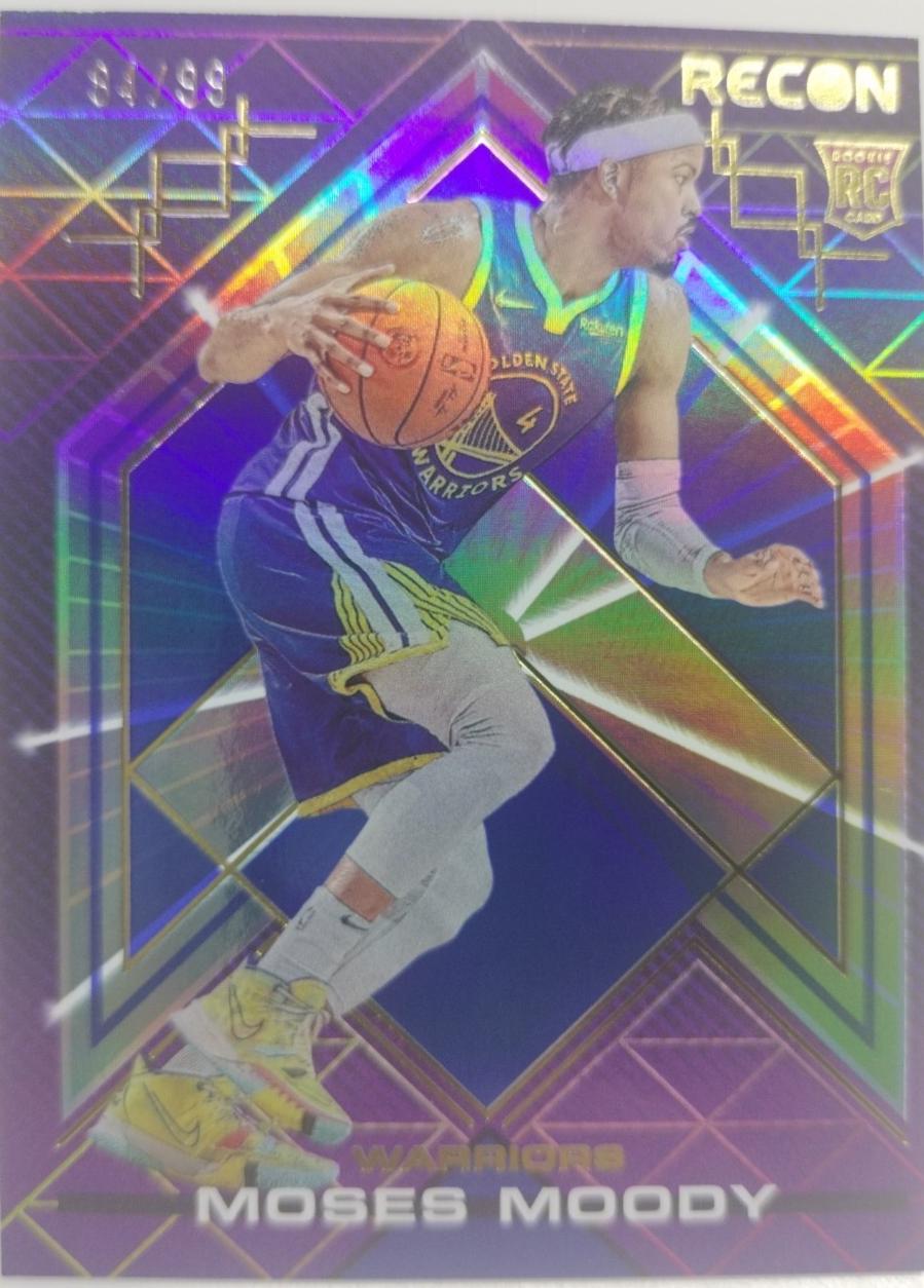 Moses Moody [Blue] #222