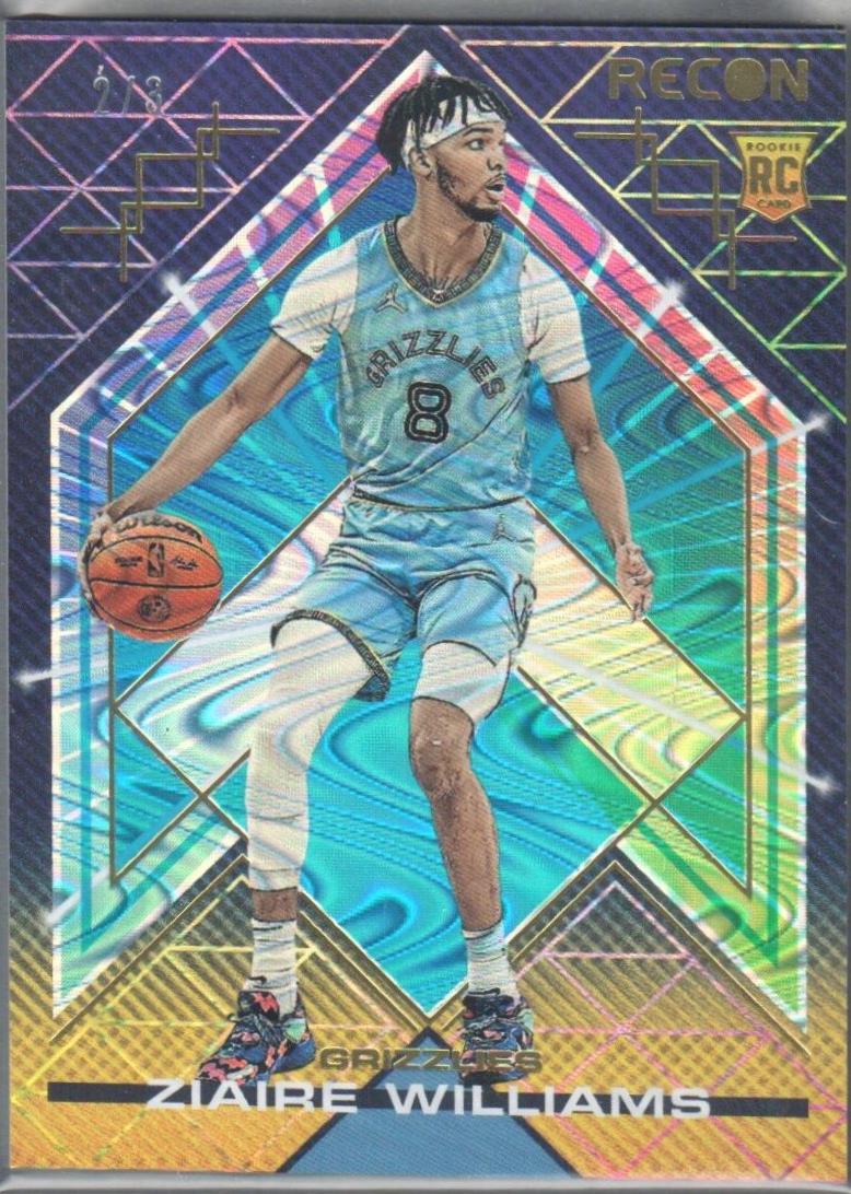 Ziaire Williams [Platinum Swirl] #218