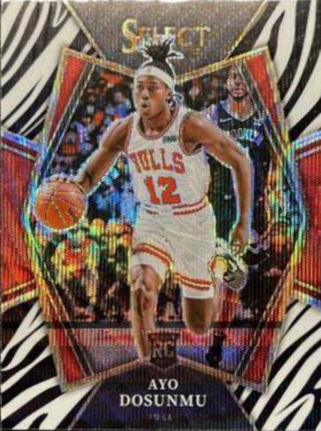 Ayo Dosunmu [Zebra Prizm] #154