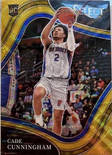 Cade Cunningham [Gold Prizm] #288