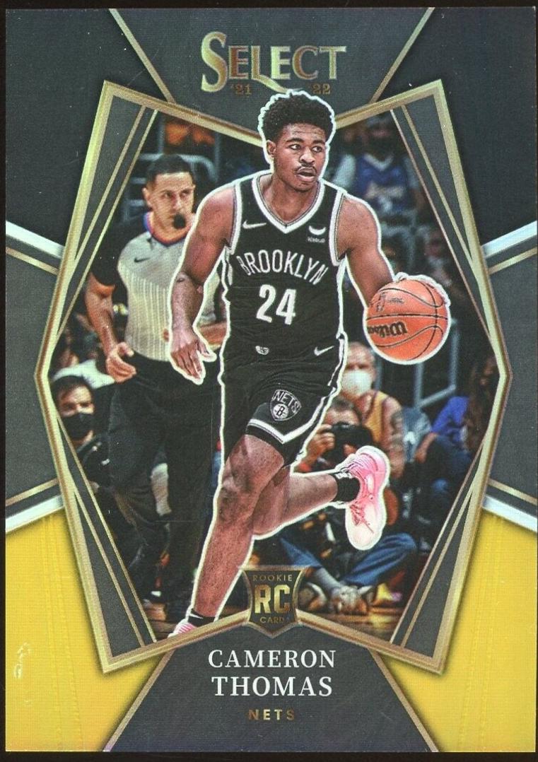 Cameron Thomas [Gold Flash Prizm] #126