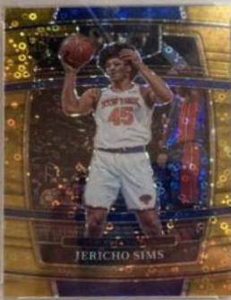 Jericho Sims [Gold Disco Prizm] #87
