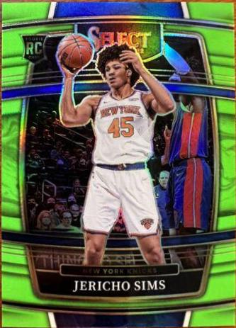 Jericho Sims [Neon Green Prizm] #87