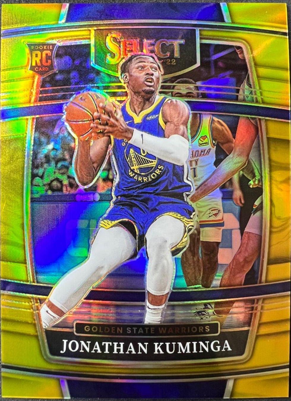 Jonathan Kuminga [Gold Prizm] #28