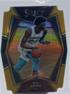 Kai Jones [Gold Prizm Die Cut] #183